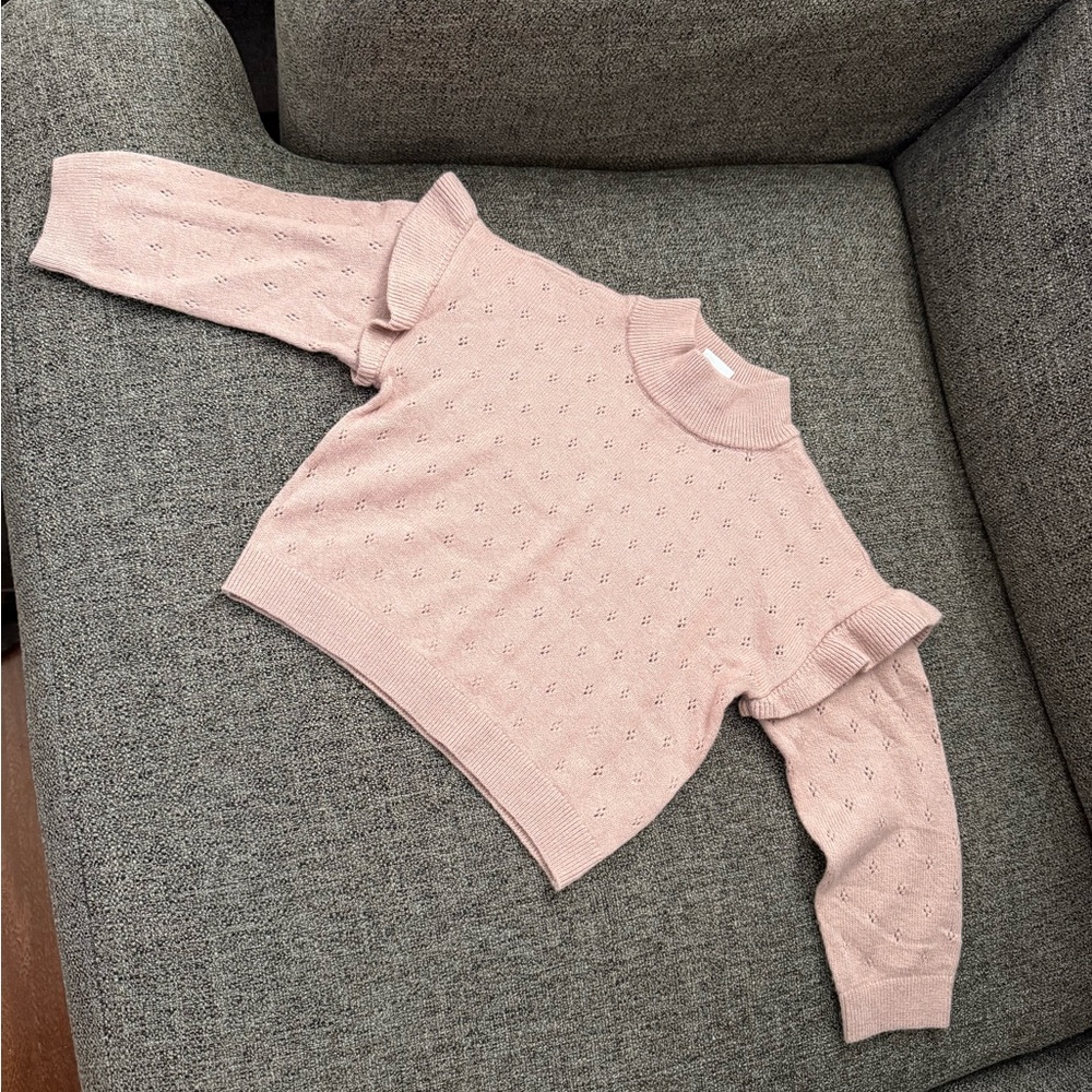 GAP Baby Pink Knit Sweater